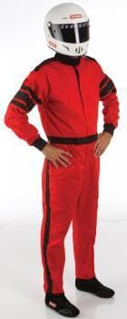 RaceQuip Racing Suit 1 Layer |  Red Large