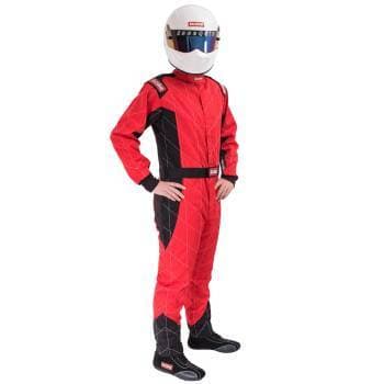 RaceQuip Chevron-5 Nomex SFI-5 Racing Suit Large Red