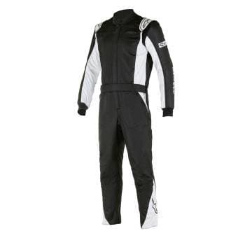 Atom Suit Boot Cut Racing Suit SFI 56 Black/Silver