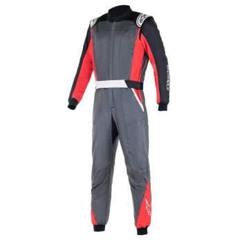 Atom Suit Racing Suit FIA 58 Anthracite/Red/Black