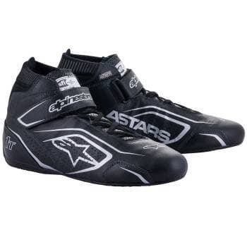 Alpinestars Tech-1 T Racing Shoe 10 Black/Silver