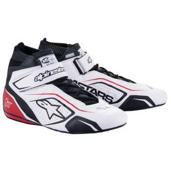 Alpinestars Tech-1 T Racing Shoe 6 White/Black/Red