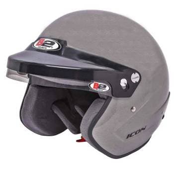 B2 Icon Open Face Helmet SA2020 X Large Silver