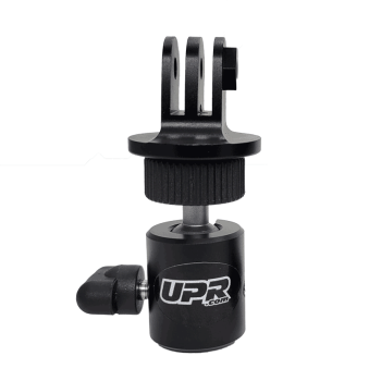 Heavy Duty Universal Mini Ball Mount With GoPro Adapter