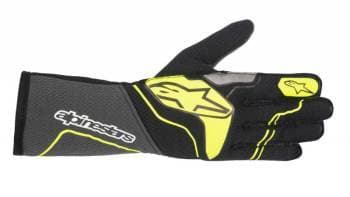 Alpinestars Tech-1 ZX V3 Race Glove X Large Gray/Black/Yellow Flou