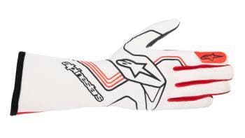 Alpinestars Tech-1 Race V3 Race Glove Medium White/Red