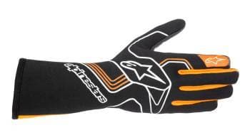Alpinestars Tech-1 Race V3 Race Glove Small Black/Orange Flou