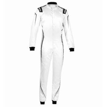 Sparco Prime Racing Suit 52 White