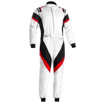 Sparco Racing Suit Victory 3.0 52 White/Red Boot Cuff