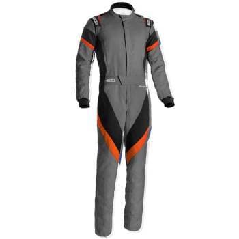 Sparco Racing Suit Victory 3.0 56 Gray/Orange Boot Cuff