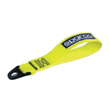 Sparco Race Tow Loop Hook Yellow