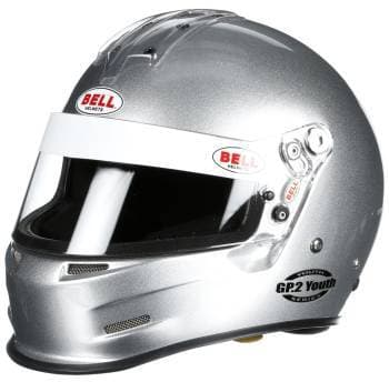 Bell GP.2 Youth Racing Helmet, Silver