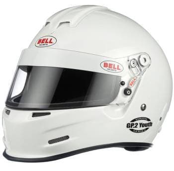 Bell GP.2 Youth Racing Helmet, White