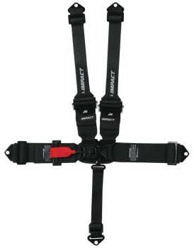 Impact Pro Series 3" x 3" Into 2" Transition Latch & Link Restraints 5 Point Pull Down Right Lap