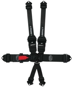 Impact Pro Series 3" x 3" Into 2" Transition Latch & Link Restraints 6 Point Pull Down Right Lap