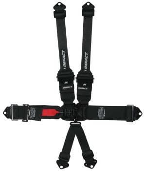Impact Pro Series 3" x 3" Into 2" Transition Latch & Link Restraints 6 Point Pull Up Right Lap