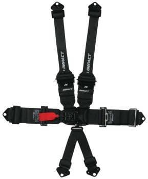 Impact Racer Series 3" x 3" Into 2" Transition Latch & Link Restraints 6 Point Pull-Down Lap