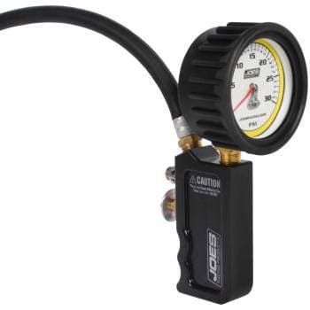 Joes Billet Quick Fill Tire Inflator  0-30 PSI Analog Gauge