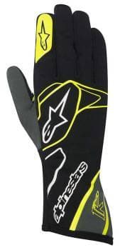 Alpinestars Tech 1-K Karting Glove Black/Anthracite/Yellow Fluo X Large