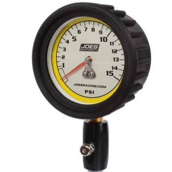 Joes Pro Tire Gauges 0-15 With Hold Valve
