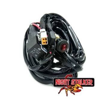Night Stalker Wiring Harness, LED Lightbars - Bars over 140 Watt