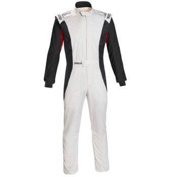 Sparco Competition US Racing Suit 58 White/Black