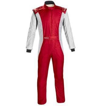 Sparco Competition US Racing Suit 60 Red/White