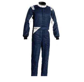 Sparco Sprint Racing Suit Boot Cut 48 Navy/White