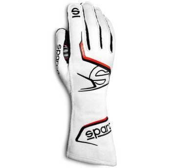 Sparco Arrow Racing Glove XX Small White/Black