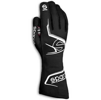 Sparco Arrow Racing Glove X Small Black/White