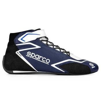 Sparco Skid Racing Shoe 38 Navy/White