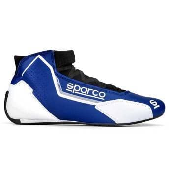 Sparco X-Light Racing Shoe 47 Blue/White