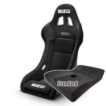 Sparco EVO S Racing Seat  2-Standard UPR Seat Pad