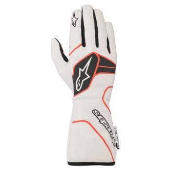 Alpinestars Tech-1 Race V2 Race Glove Large White/Black/Red