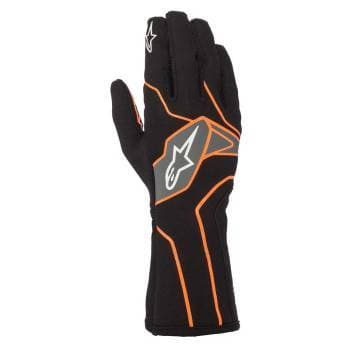 Alpinestars Tech-1 K V2 Karting Glove Large Black/Orange Flou