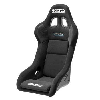 Sparco EVO XL QRT Racing Seat, Tall UPR Seat Pad