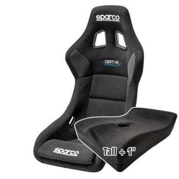 Sparco QRT-R Racing Seat, Tall UPR Seat Pad