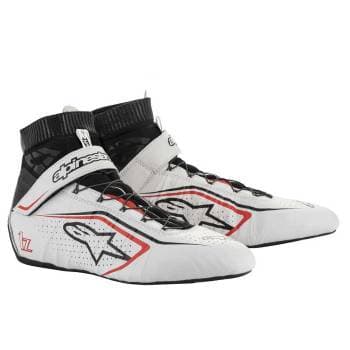 Alpinestars Tech-1 Z V2 Racing Shoe 9.0 White/Black/Red