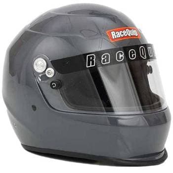 RaceQuip Pro20 Helmet, Gloss Steel, Medium
