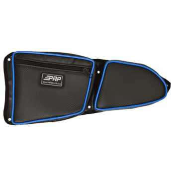 PRP Stock Door Bag With Knee Pad For Polaris RZR Front Drivers Side Blue