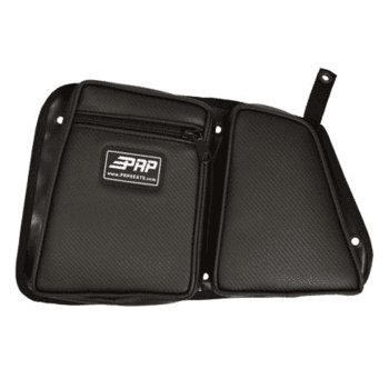 PRP Stock Door Bag With Knee Pad For Polaris RZR Rear Passenger Side Black