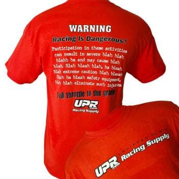 UPR Warning Label T Shirt
