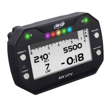 AIM MX UTV Dash with Belt Temperature Monitor Polaris 2 Seat
