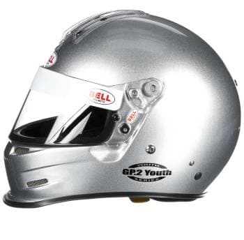 Bell GP.2 Youth Racing Helmet, Silver