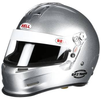 Bell GP.2 Youth Racing Helmet, Silver