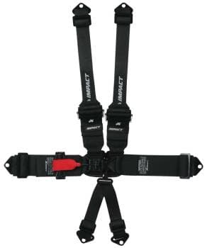 Impact Pro Series 3" x 3" Into 2" Transition Latch & Link Restraints 6 Point Pull Down Right Lap